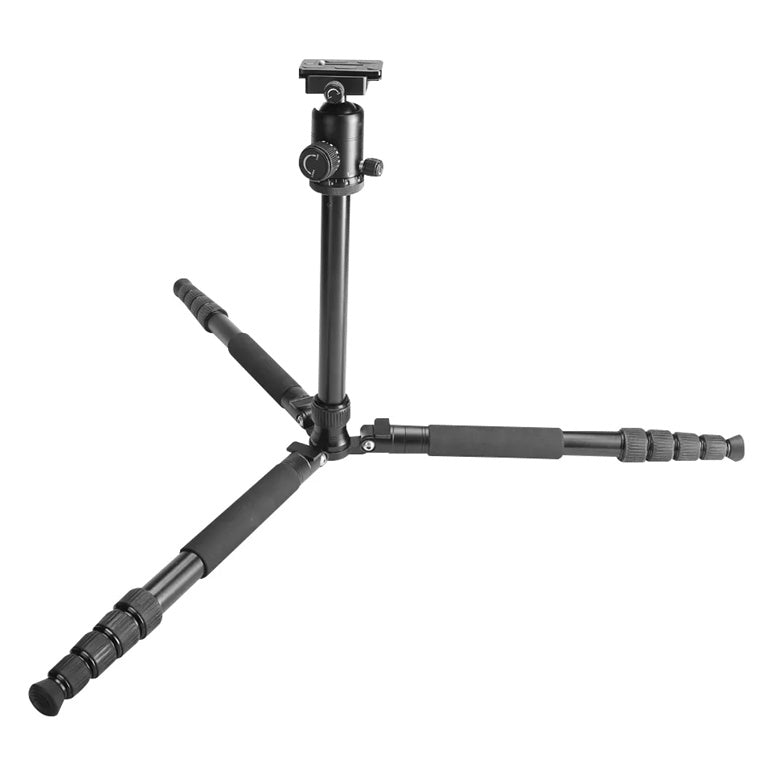 WeiFeng HJ-254G Tripod Professional - aluminum alloy Operating Height 240mm -1430mm, Folded Hight 400mm, Max Load 12.0kg.