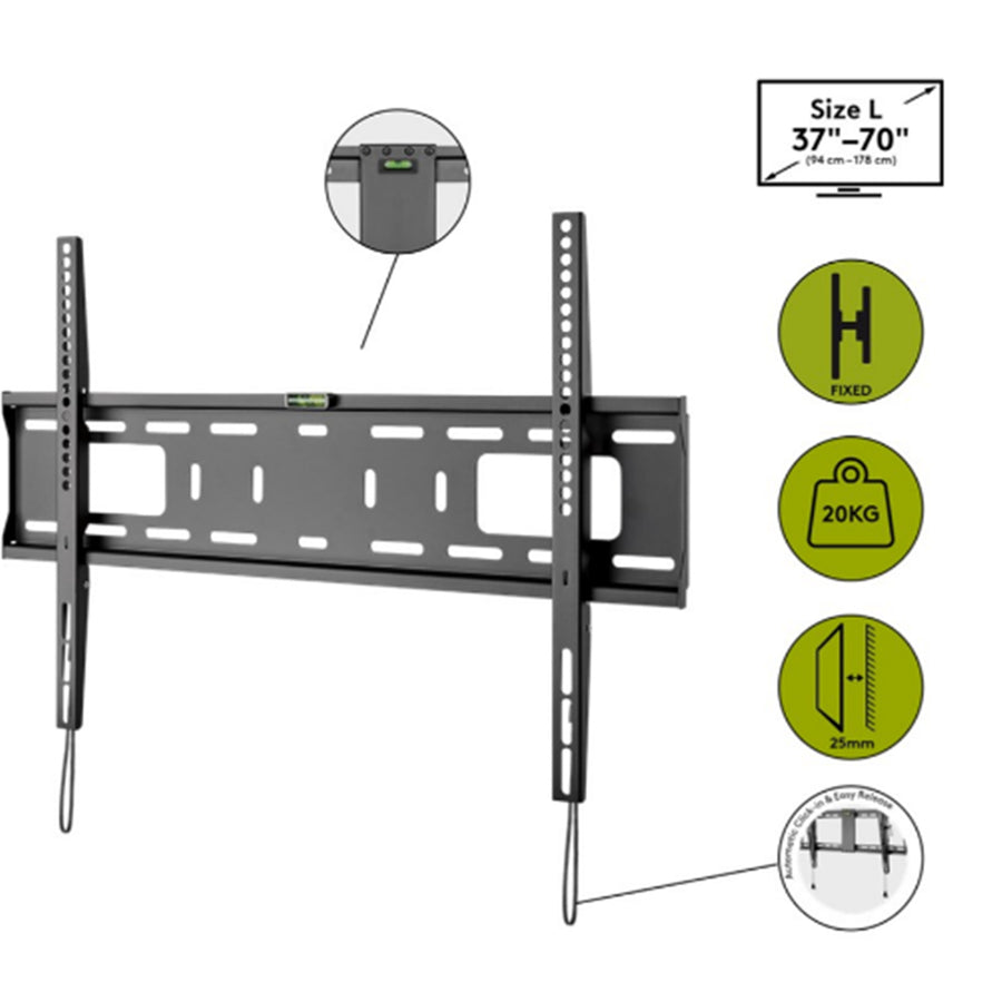 49891 - Goobay - TV WH FIX Pro L (37-70") bl