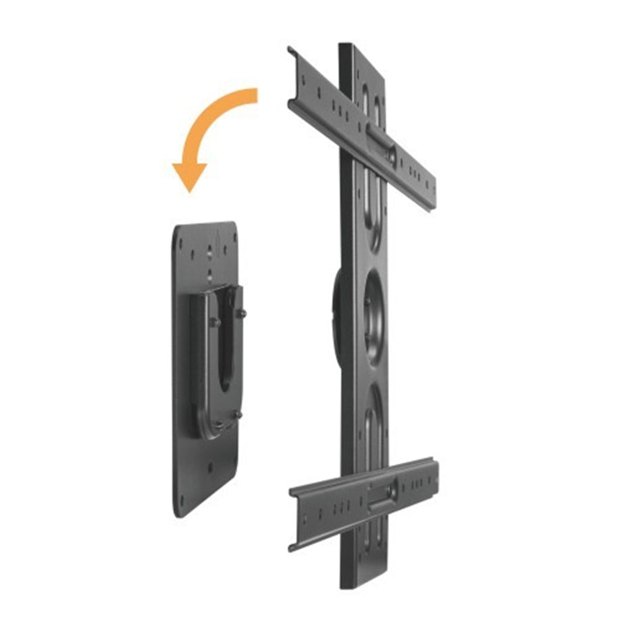 KONIC 37"-80" Portrait display Wall Mount - For TV, Interactive Display , Digital Signage - Weight Capacity 50kg - Screen Rotation +180-180