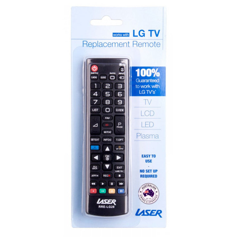 Laser RRE-LG28 Universal Remote Controller for LG TV