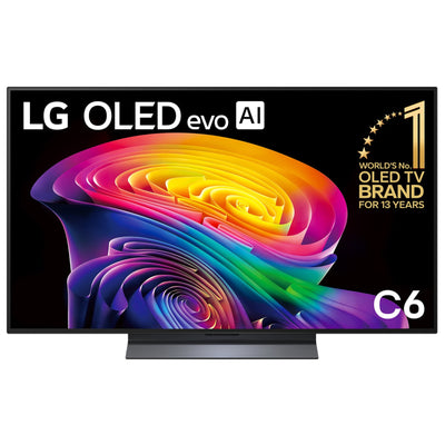 LG C6 42" Evo AI OLED 4K Smart TV 2026