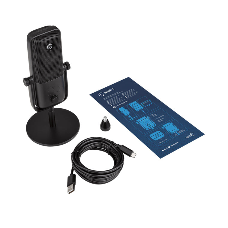 ELGTO 10MAB9901 - ELGATO WAVE 3 MICROPHONE