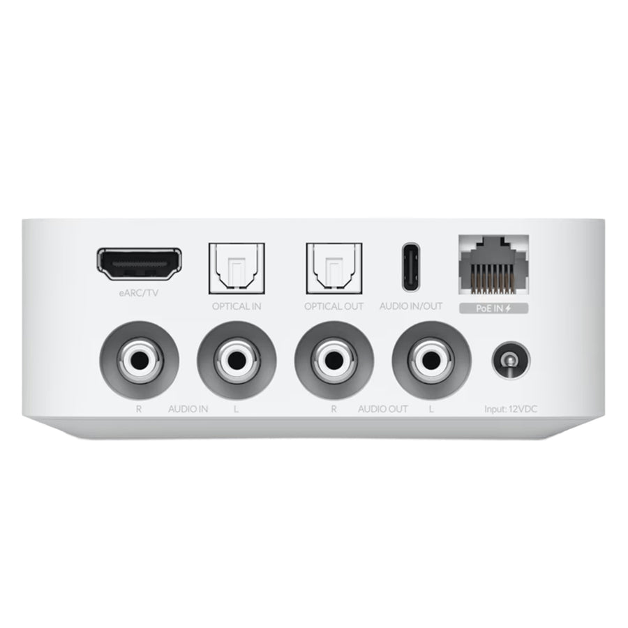 Ubiquiti UniFi Play PoE Audio Port White with Apple Airplay and Google Cast Support