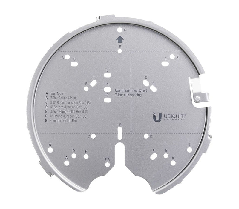 U-PRO-MP - Ubiquiti Mounting system Compatible with U7 Pro/Max U6 Pro, U6 Long-Range