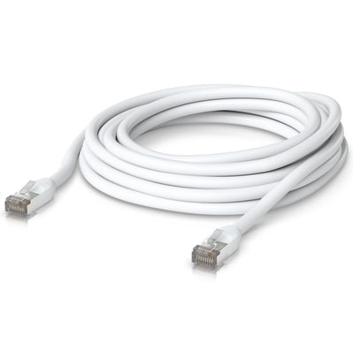 UACC-Cable-Patch-Outdoor-8M-W - Ubiquiti UniFi 8M Cat5e Shielded Outdoor Patch Cable - White
