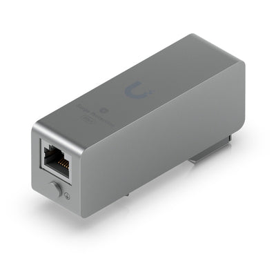 Ubiquiti UniFi Ethernet Surge Protection, Bidirectional protection for up to 10 GbE, PoE++, and 20kA surge discharge for indoor installation
