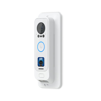 Ubiquiti UACC-G4-Doorbell-Pro-PoE-Gang-Box-White - UniFi Protect G4 Doorbell Pro PoE Gang Box Mount White