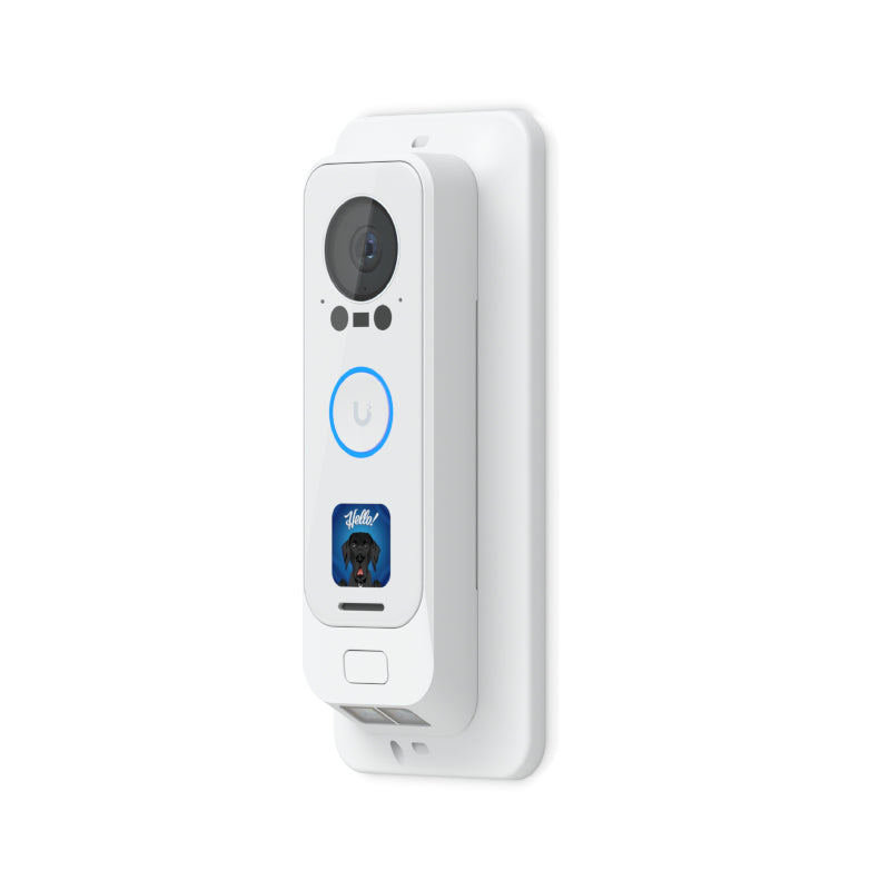 Ubiquiti UACC-G4-Doorbell-Pro-PoE-Gang-Box-White - UniFi Protect G4 Doorbell Pro PoE Gang Box Mount White