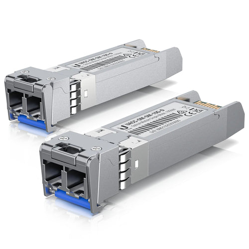 Ubiquiti UACC-OM-SM-10G-D2 - Twin Pack of 0.5-10km 10Gbps Single Mode Fiber Modules 1310nm