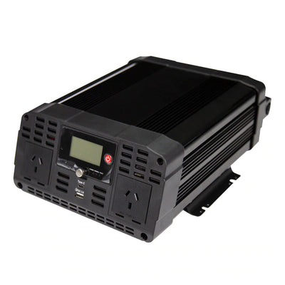 DYNAMIX TE6-1627S - 2000W Power Inverter DC to AC. 12V DC Output: 230V AC Pure Sine Wave Invert