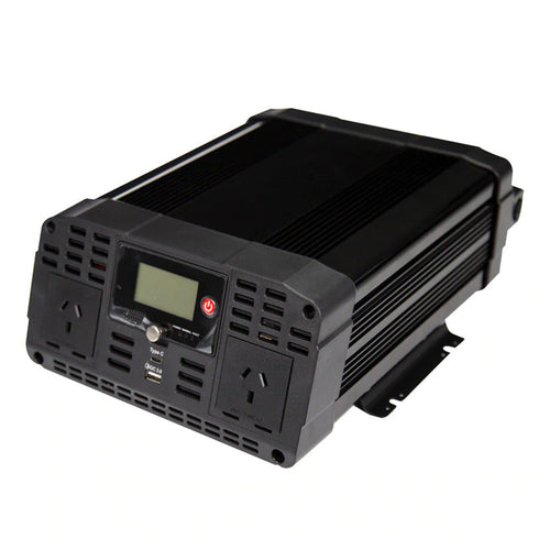 DYNAMIX TE6-1627S - 2000W Power Inverter DC to AC. 12V DC Output: 230V AC Pure Sine Wave Invert
