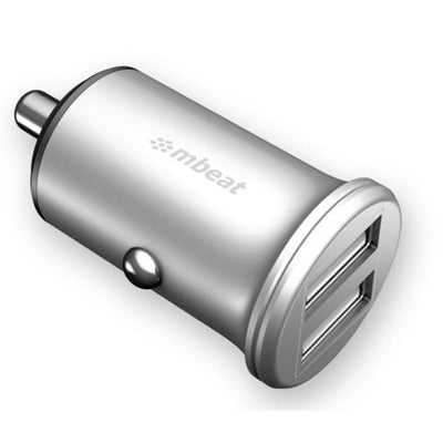 mbeat Power Dot Pro MB-CHGR-C248 34W Dual Port 4.8A Rapid Car Charger