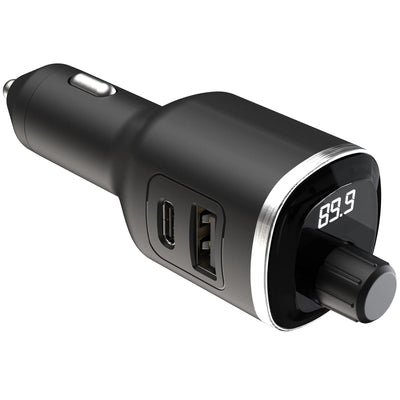 Scosche BTFM8-SP Bluetooth FM Transmitter with Dual USB Ports