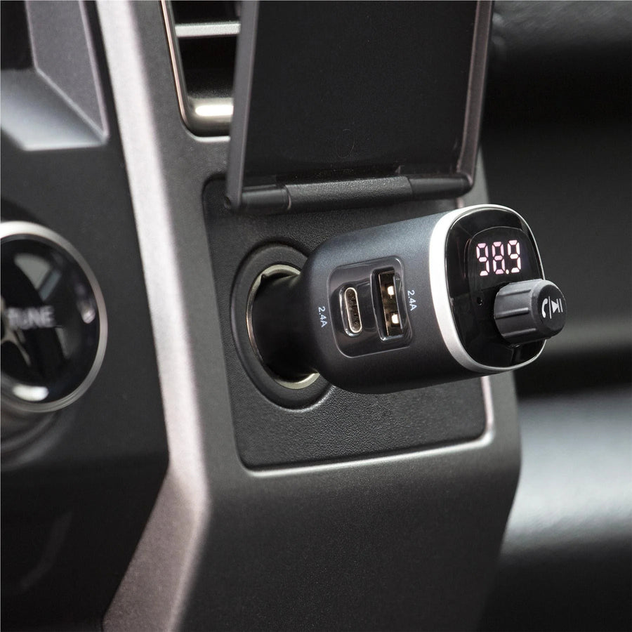 Scosche BTFM8-SP Bluetooth FM Transmitter with Dual USB Ports