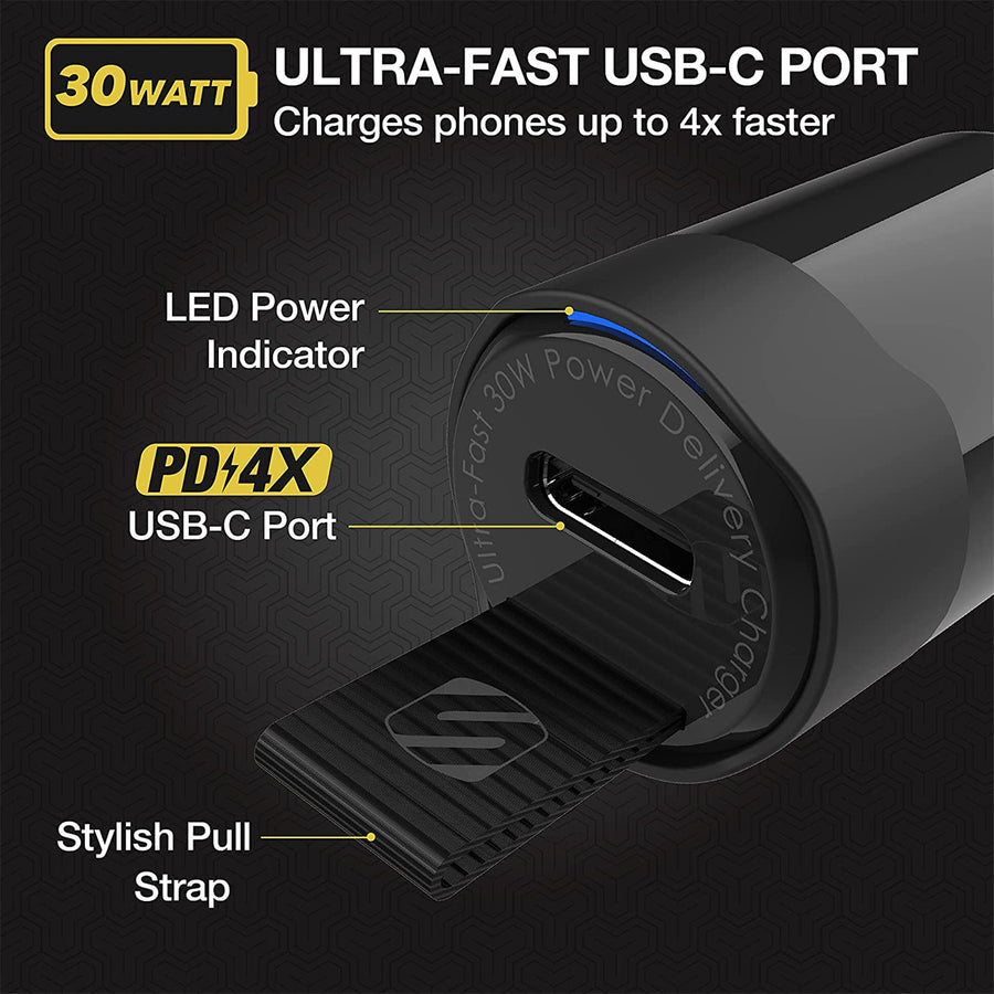 CPDC30-SP - SCOSCHE KFZ-LADEGERÄT USB-C POWERVOLT PD30 POWER DELIVERY