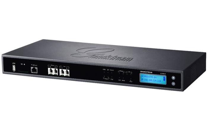 Grandstream Networks UCM6510 - Grandstream UCM6510 VoIP PBX with E1/T1/J1, 2 FXO, 2 FXS, 2 GigE, 2000 Users