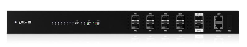 UF-OLT - Ubiquiti UFiber 8 Port GPON Optical Line Terminal (OLT) Supports 1024 Registered ONUs/ONTs