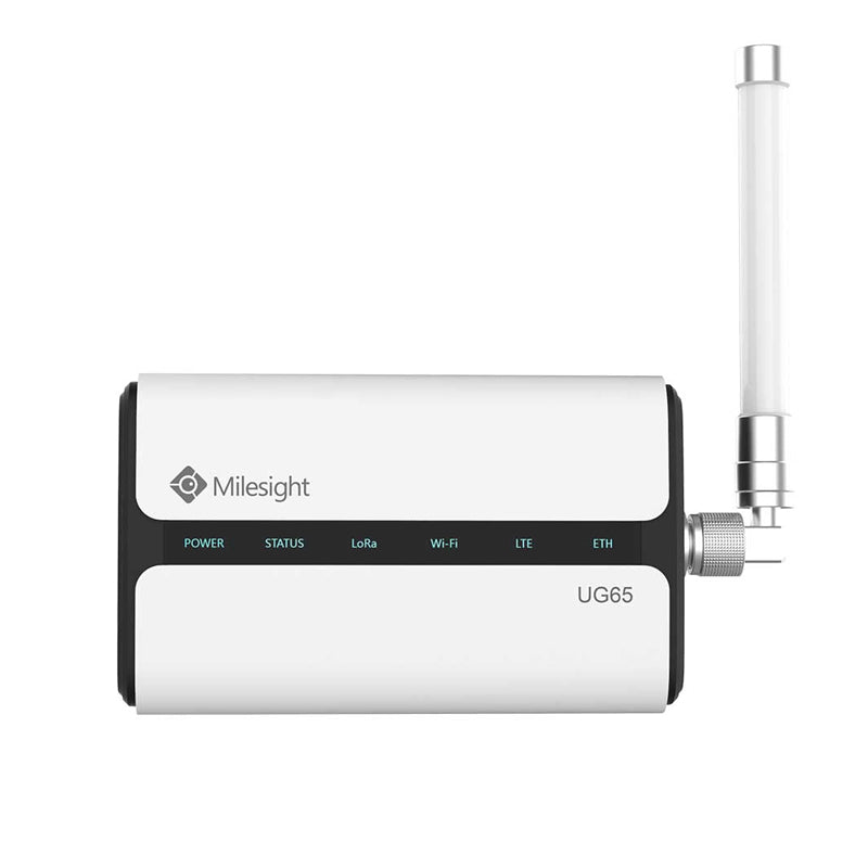 Milesight IoT UG65-L00AU-915M-EA - Milesight UG65 AU915/AS923 Indoor Cellular LoRaWAN IoT Base Station with WiFi and PoE