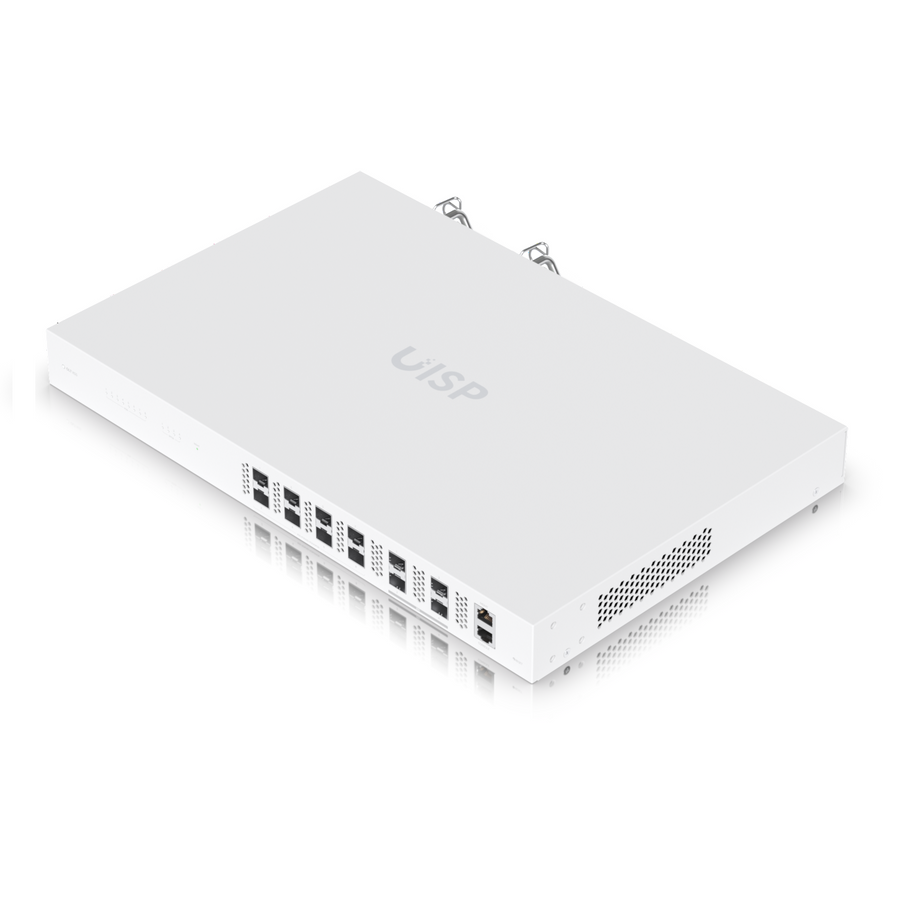 UISP-FIBER-OLT-XGS - Ubiquiti UISP Fiber XGS/XG/G-PON 8 Port OLT Supports 2048 Registered ONUs/ONTs