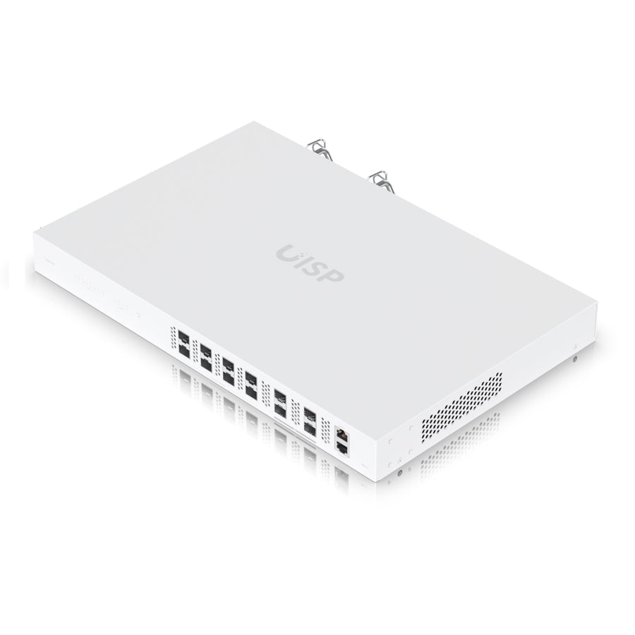 UISP-FIBER-OLT-XGS - Ubiquiti UISP Fiber XGS/XG/G-PON 8 Port OLT Supports 2048 Registered ONUs/ONTs