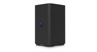 Ubiquiti UNAS-2-B - UniFi UNAS 2 Black, UniFi Network Attached Storage with (2) 3.5' HDD bays, 2.5 GbE networking, USB-C connectivity, and an included PoE++ adapter, all in a compact footprint