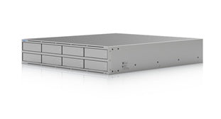 UNAS-Pro-8 - Ubiquiti UniFi UNAS Pro 8, 2U rack-mount NAS with (8) 2.5/3.5' HDD bays and (2) M.2 NVMe SSD cache slots, delivering faster access, lower latency, and high-availability 10 Gbps networking for large-scale file storage and sharing