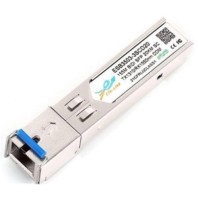 ETU-LINK ESB3503-3LCD15 - 100Mbps Bi-directional SFP module TX1310/RX1550nm Single-mode LC connector