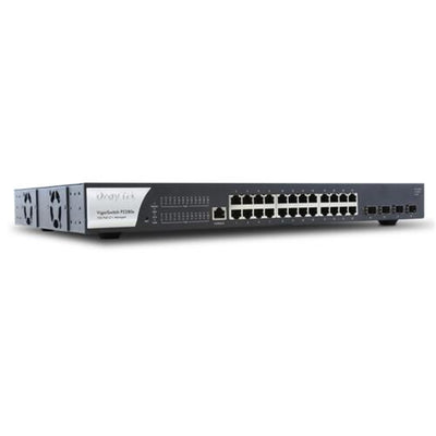 DrayTek P2280X - 28-Port Gigabit Ethernet PoE/PoE+ Managed Switch (24-Port PoE) SFP+