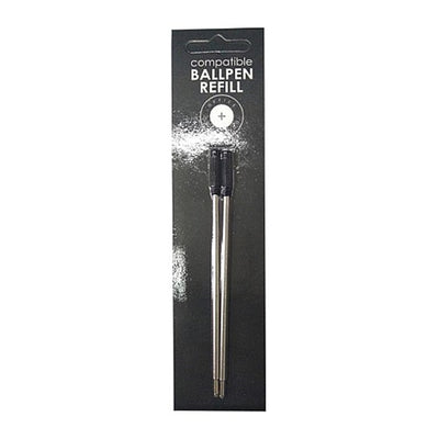 Okin CRFM-BK - GBP Compatible Cross Ballpoint Refill Black, Pack of 2