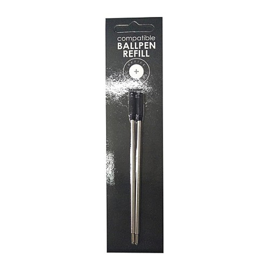 Okin CRFM-BK - GBP Compatible Cross Ballpoint Refill Black, Pack of 2