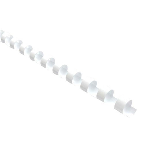 BCOIL20WH - Okin Binding Coil Plastic 20mm White, Pack of 100