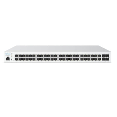 SOPHOS CS110-48P PoE Managed Ethernet Switch 48x 10/100/1Gig ports 4x SFP+ 10GigE Ports