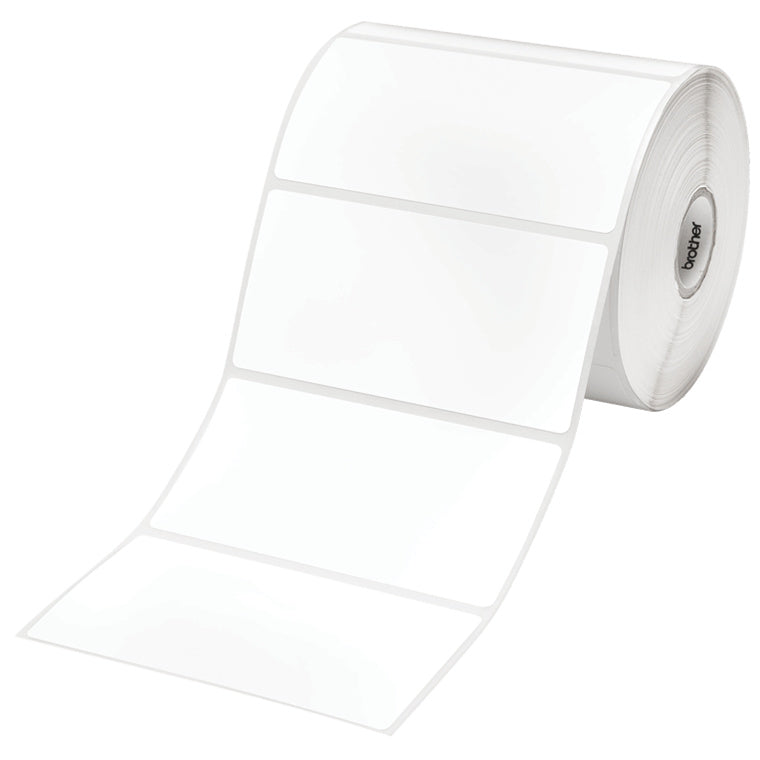 Brother TD490X29 Thermal Direct Labels 29mm x 90mm - Rectangle - Direct Thermal - 2400 / Roll