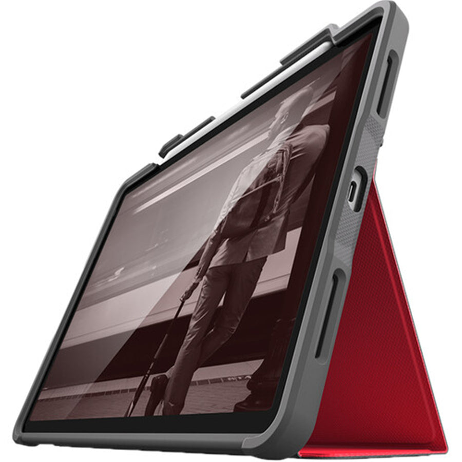 STM-222-286JT-02 - STM Dux Plus (iPad Air 11" M3(2025)/M2/5th/4th gen) AP - Red