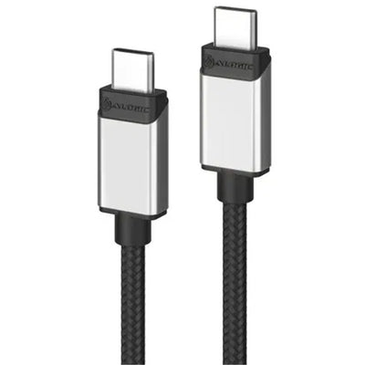 Alogic Ultra Fast + USB 2.0 USB-C to USB-C Cable 2m - 5A/480Mbps - Space Grey