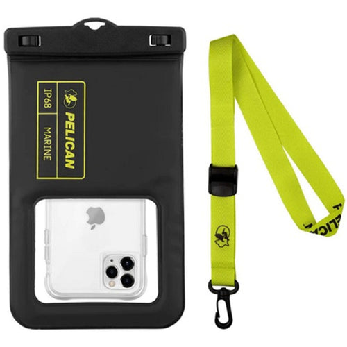 Pelican Waterproof Floating Pouch XL - Black/Neon Green