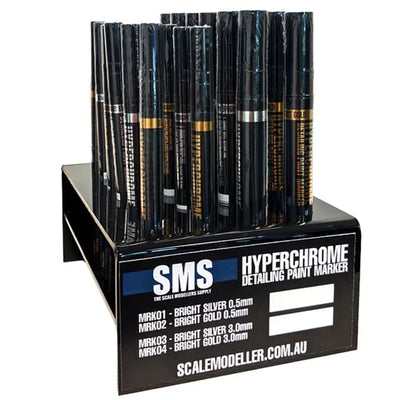 SMS MRK00 - HYPERCHROME MARKER RETAIL DISPLAY W/ 24 MARKERS