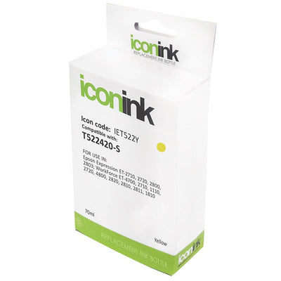Okin IET522Y Kompatible Epson T522 Gelb Tintenflasche