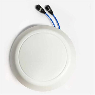 ANT-BH-00007 - Blackhawk 4G/5G Ceiling Omni Antenna (360 degree beamwidth) 700 to 4000 MHz MIMO 2x N-Female