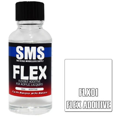SMS AIR BRUSH PAINT 30ML FLEXIBLE ADDITIVE FOR ACRYLIC LACQUERS