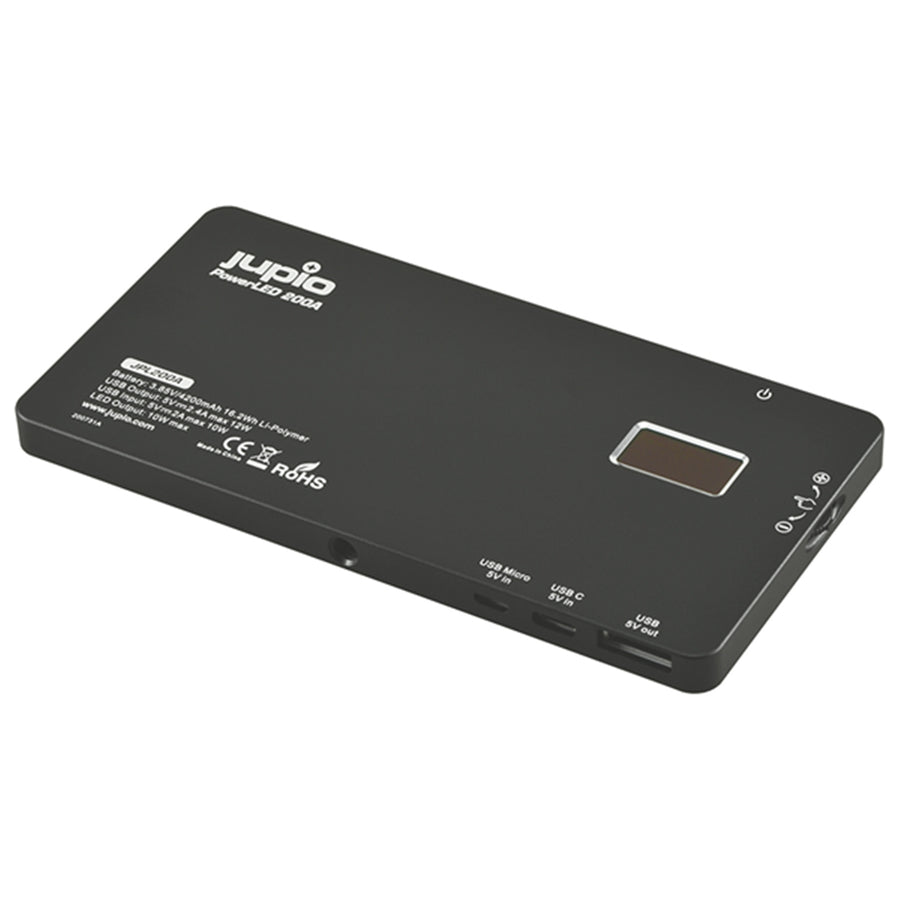 JPL200A - JUPIO POWERLED 200A LED LIGHT / POWER BANK WITH BUILT-IN BATTERY 4200MAH