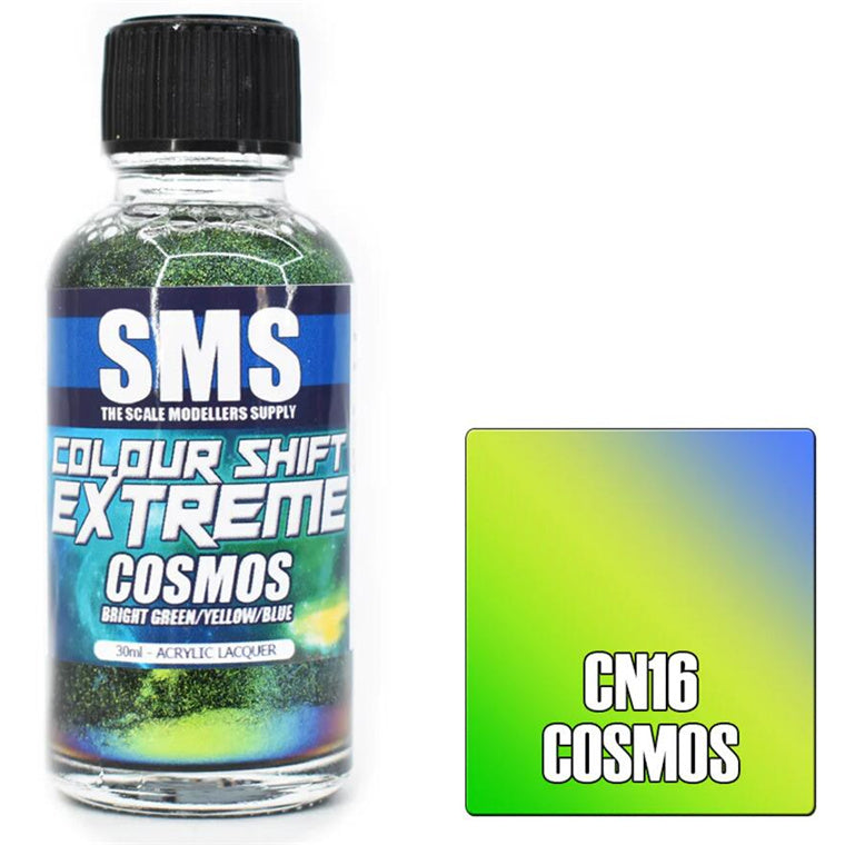 SMS CN16 - AIRBRUSHFARBE 30ML FARBWECHSEL EXTREME COSMOS ACRYLHARZLACK SCALE MODELLERS SUPPLY