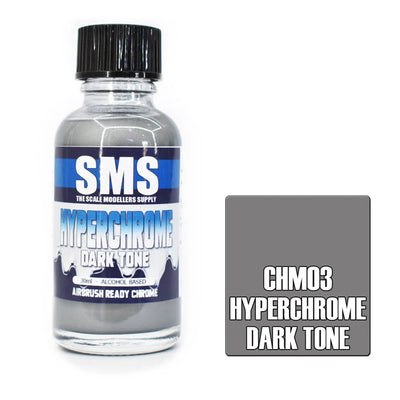 SMS CHM03 - AIRBRUSH PAINT 30ML HYPERCHROME DARK TONE ALCOHOL BASE SCALE MODELLERS SUPPLY