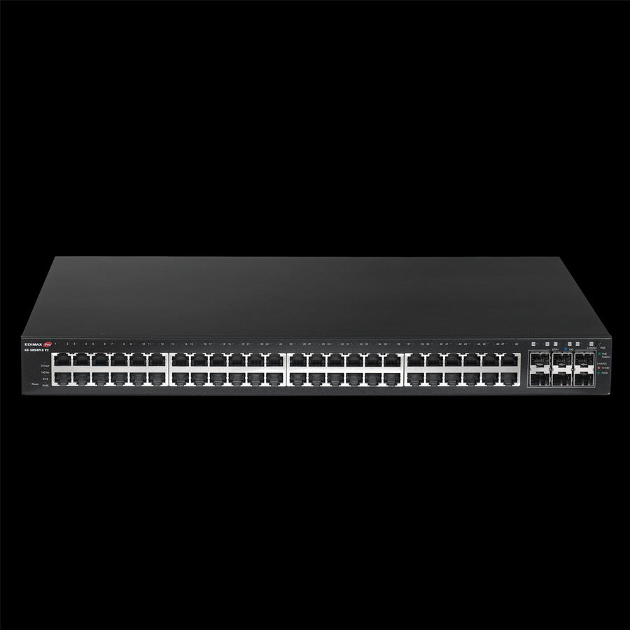 EDIMAX GS-5654PLXV2 - 54 Port Gigabit PoE+ Long Range Web Smart Switch