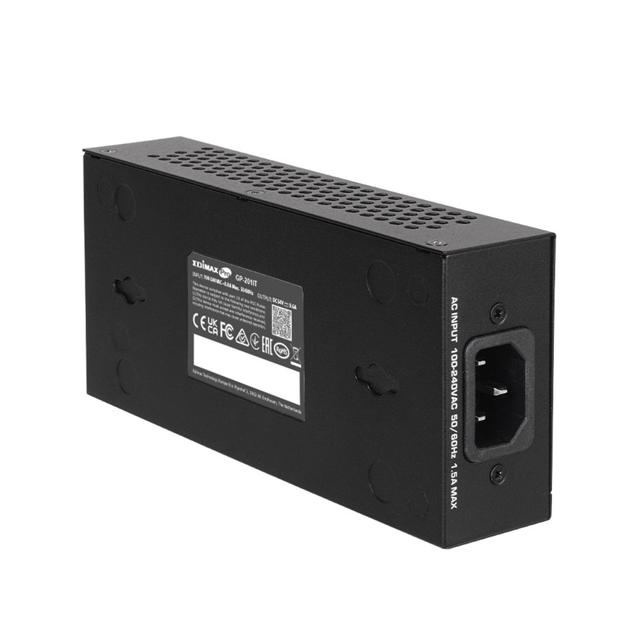 EDIMAX GP-201IT - IEEE 802.3at 2.5 Gigabit PoE+ Injector 30W