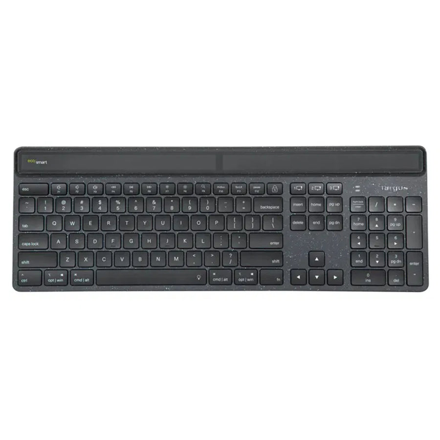 Targus   Sustainable Energy Harvesting EcoSmart Keyboard - Black