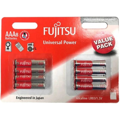 Panasonic BAAA8 - Alkaline AAA Batteries 8 Pack