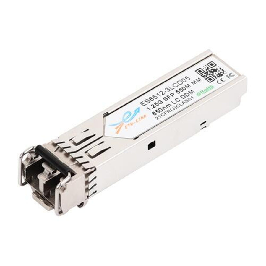 ETU-LINK ES8512-3LCD05-ARUBA - Gigabit SFP Modul 850nm Multimode 550m Reichweite LC - Für Aruba