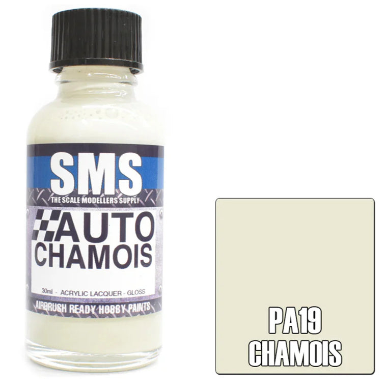 SMS PA19 - AIRBRUSHFARBE 30ML AUTO-FARBE WILDLEDER FARBMODELLIERER-ZUBEHÖR