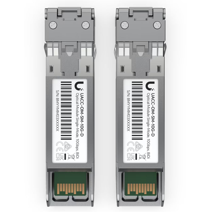Ubiquiti Twin Pack of 10Gbps Single Mode Fiber Modules 1310nm 10km